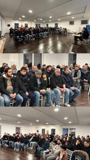 Bildmaterial aus der Vortragsveranstaltung (Quelle: Ausländerbeirat der Stadt Limburg) - identisch mit dem Parteiposting vom 6.1.2026 auf Facebook