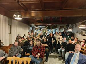 Blick in den Saal während einer Pause