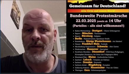Demo für Deutschland - Veranstalter