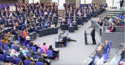 Bundestag Berlin - Plenarsaal