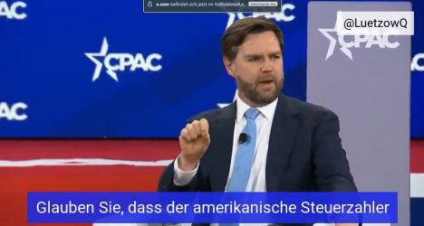 J.D. Vance auf der CPAC conference